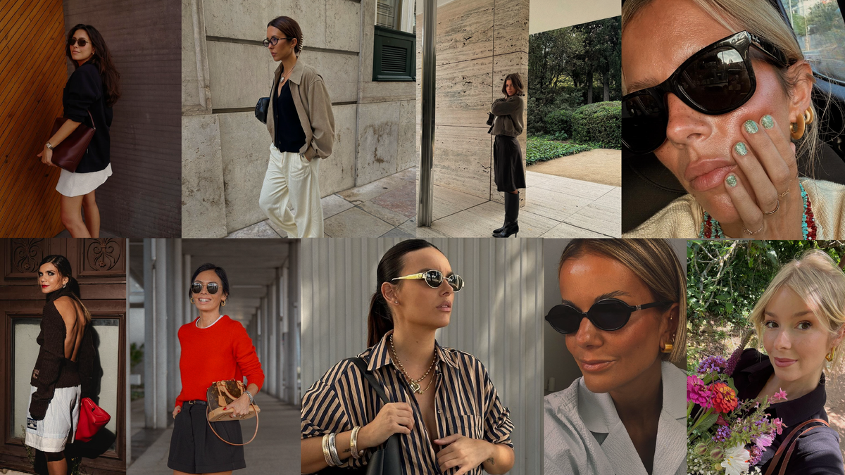 A collage featuring various top Portuguese influencers 2023 showcasing their unique styles and fashion.