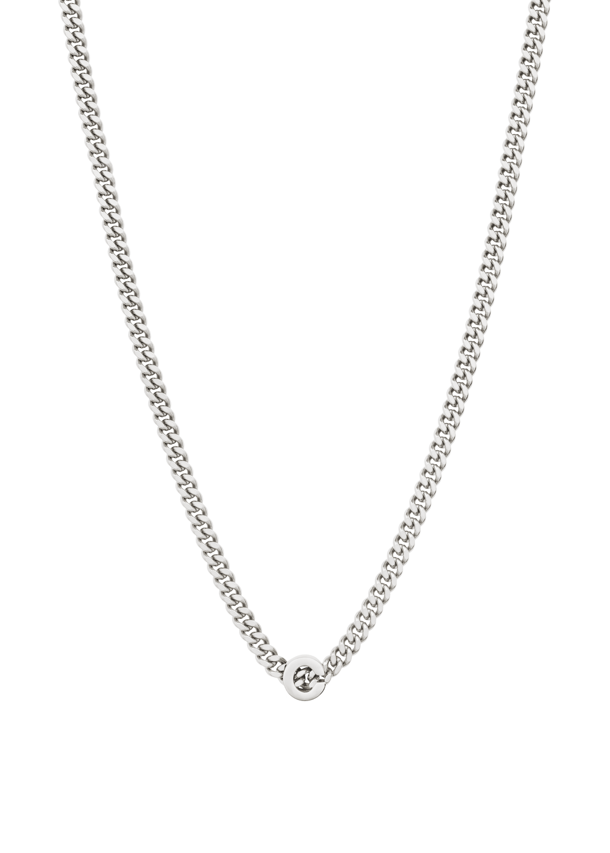 alphabet necklace with pendant C Necklaces