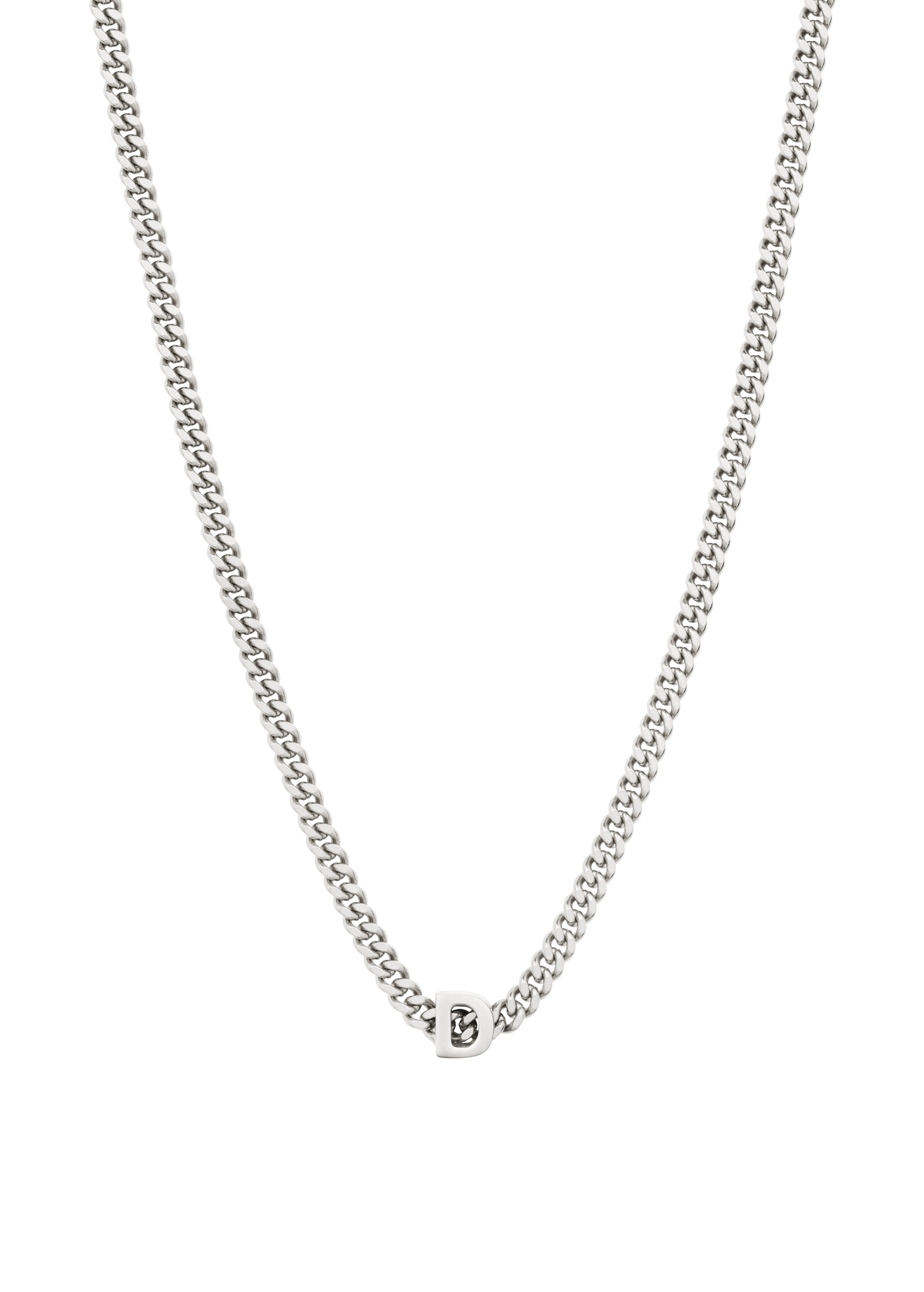 alphabet necklace with pendant D necklaces