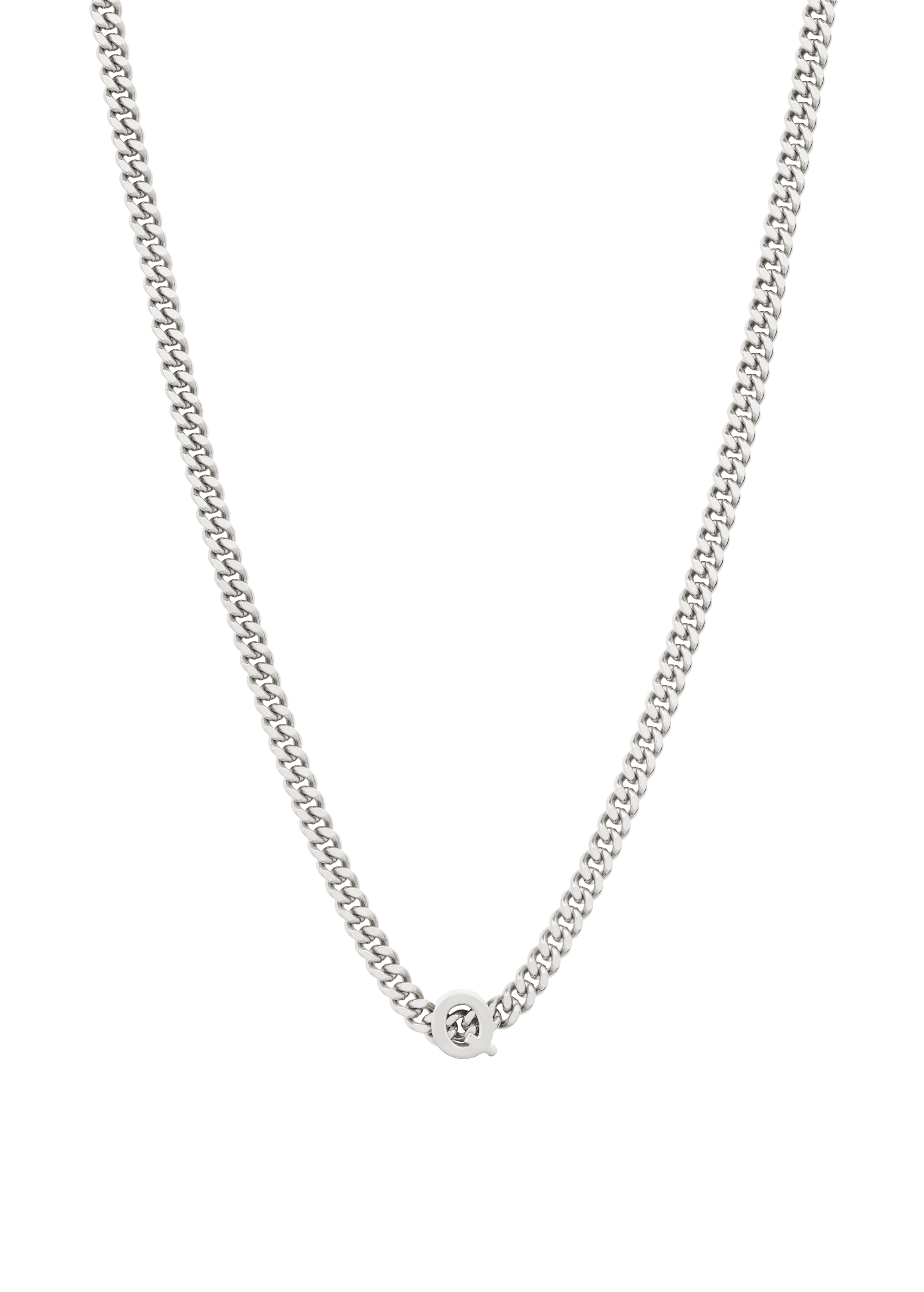 alphabet necklace with pendant Q necklaces