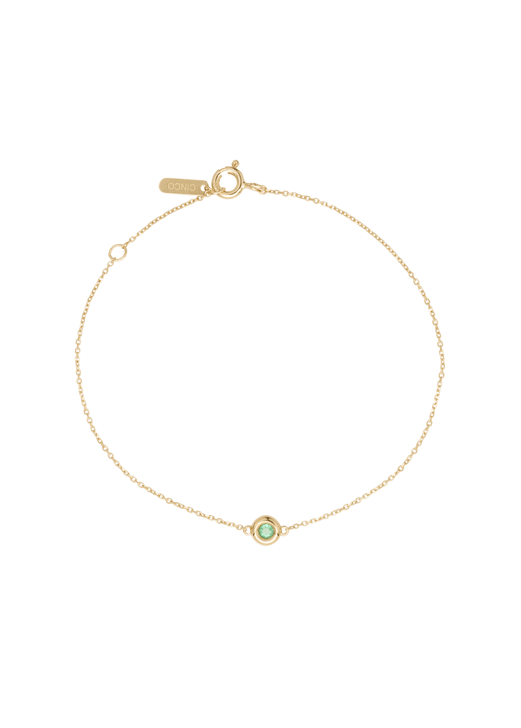 Chris bracelet 18k emerald bracelets