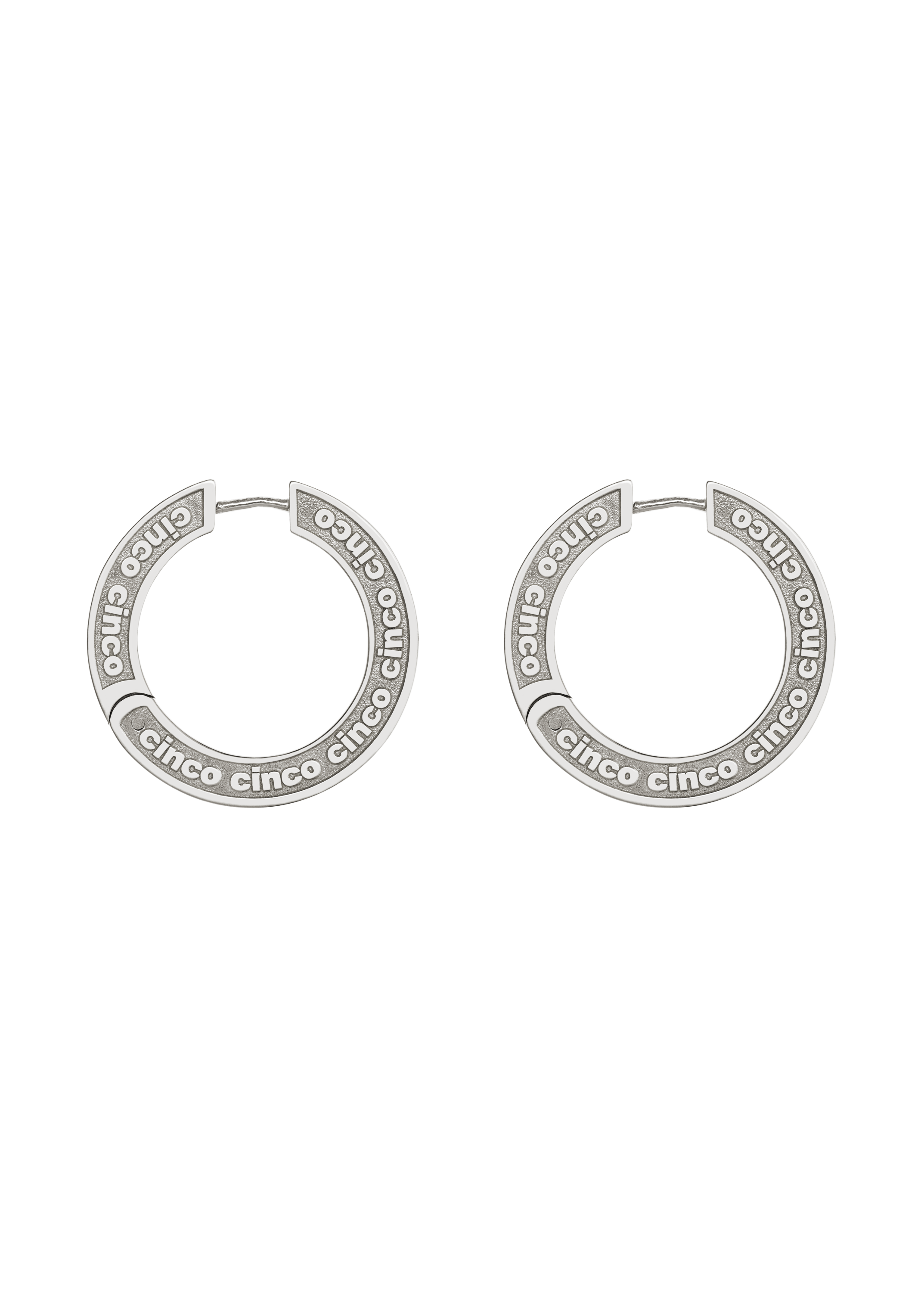 maxi jodie earrings in silver