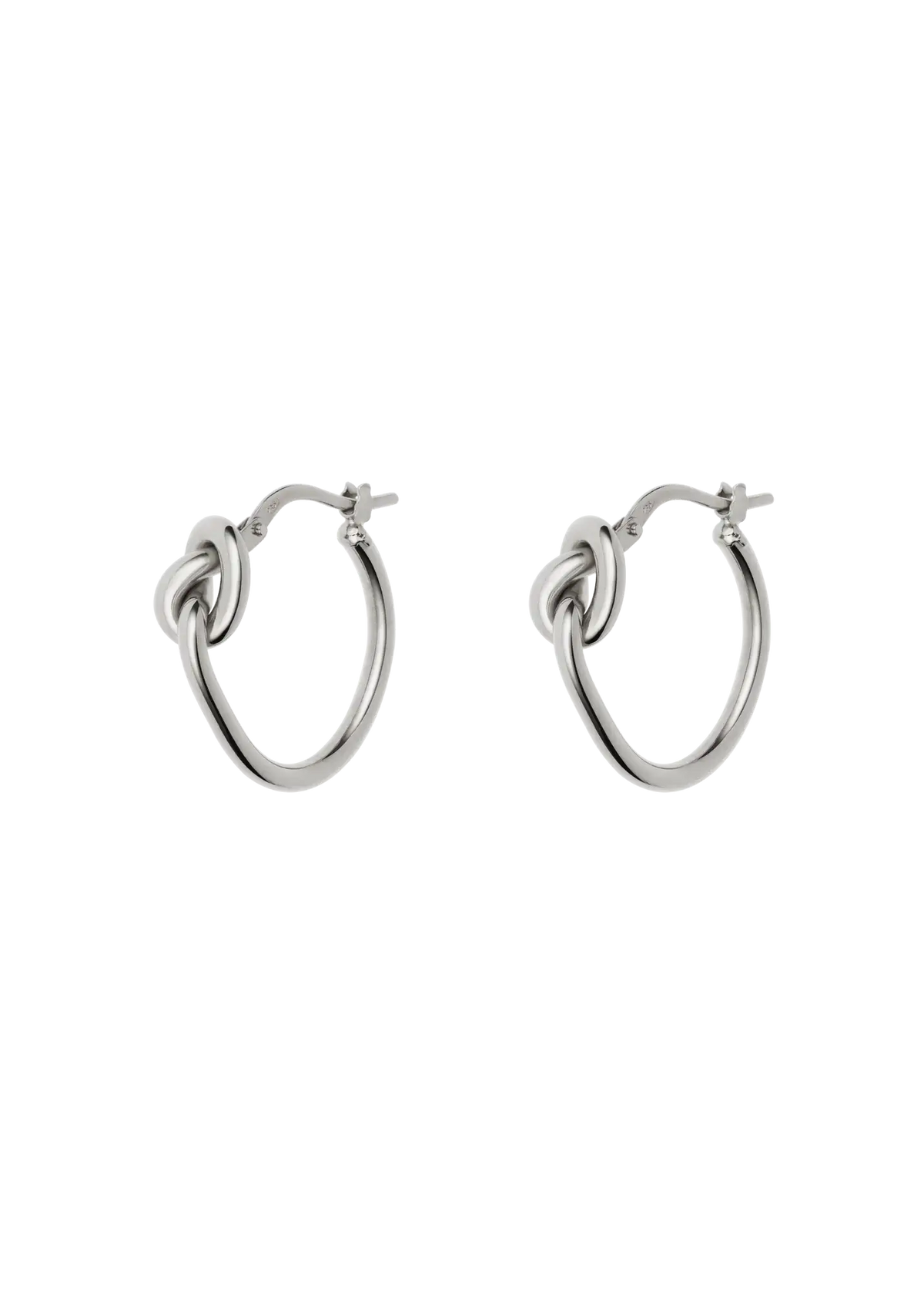 Lucilla Knot Huggies Earrings