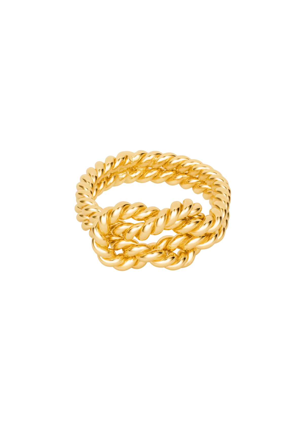 Ondulé Wavy Knot Ring Rings