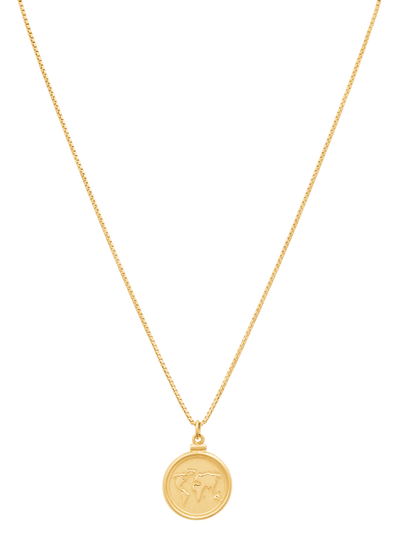 Ginger world map Necklace Necklaces