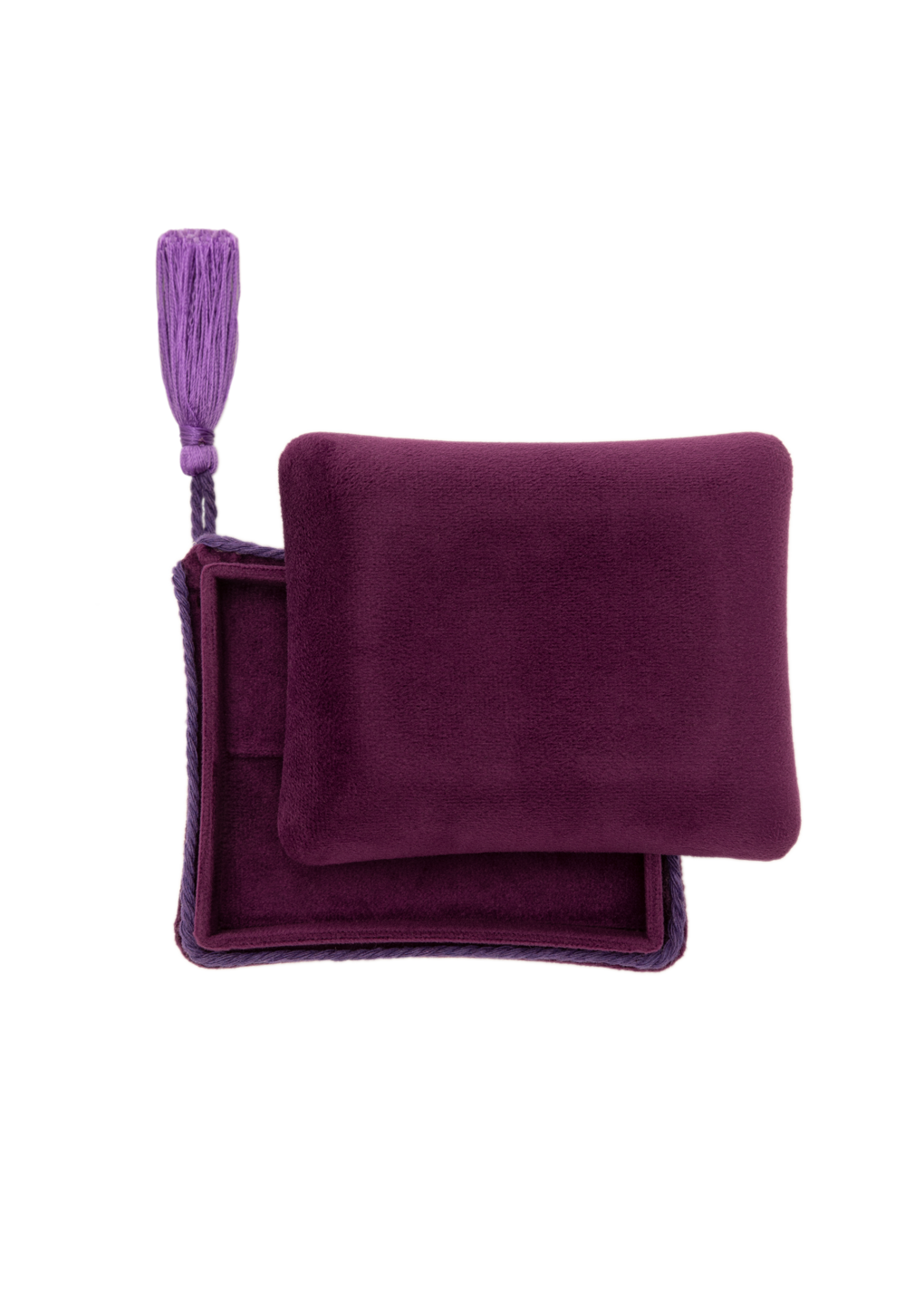 velvet box purple