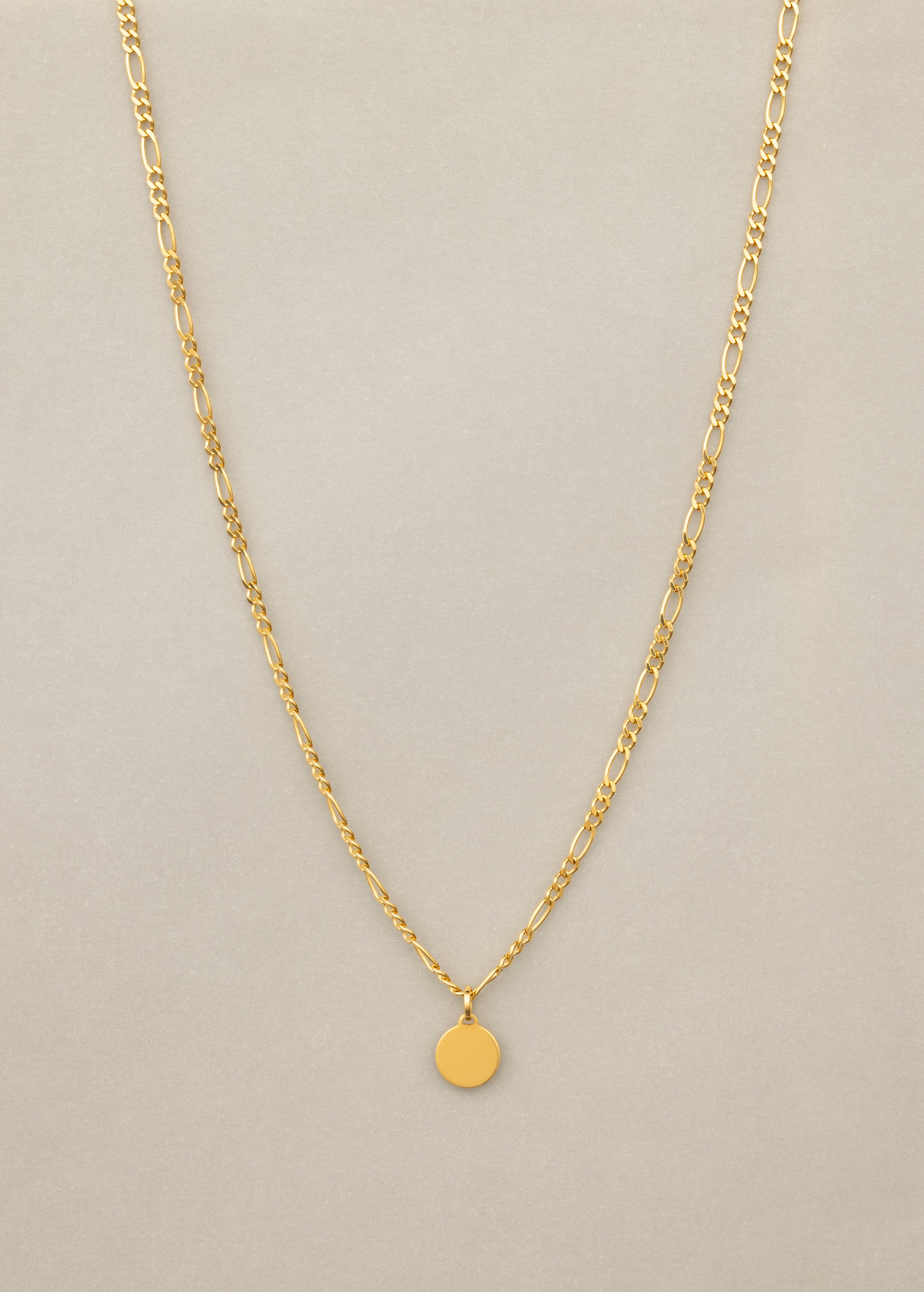 cle necklace in gold