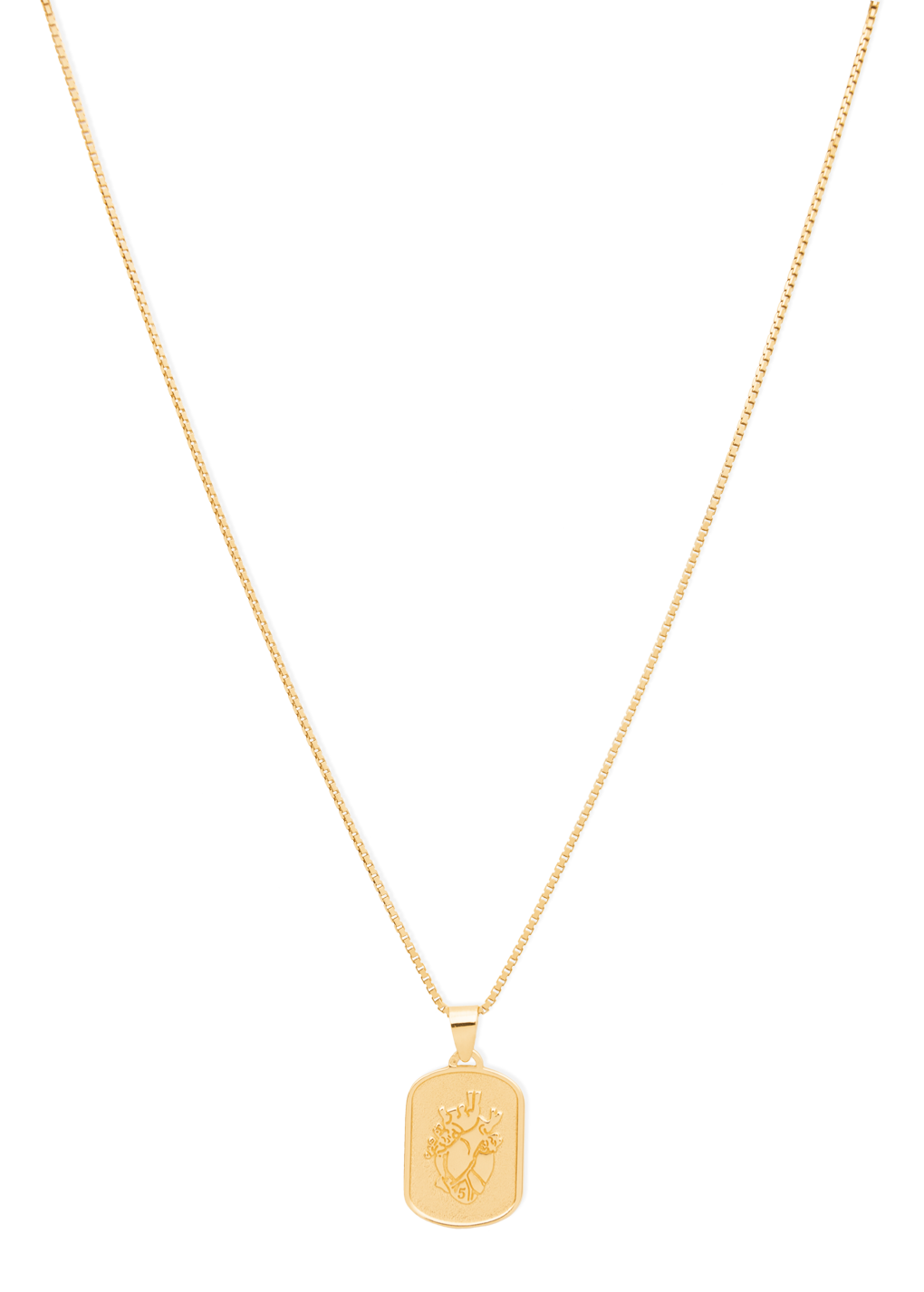 aimee necklace in gold