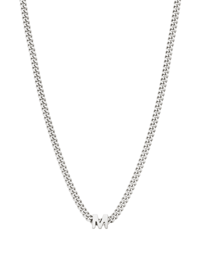 alphabet necklace with pendant M Necklaces