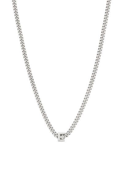 alphabet necklace with pendant E Necklaces
