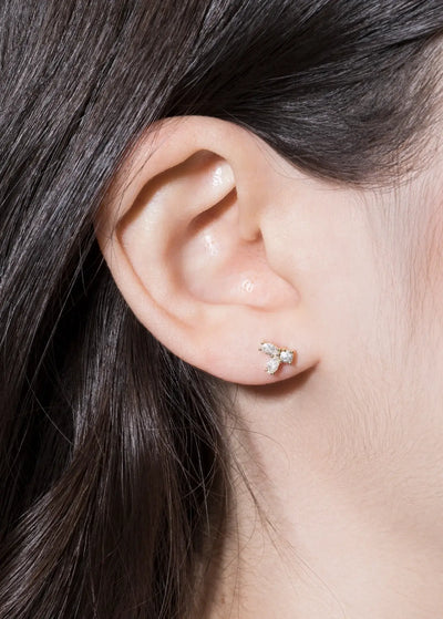 Aurora 18k diamond earrings Earrings