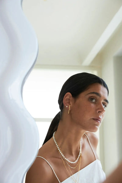 Elara Oval Hoops Earrings