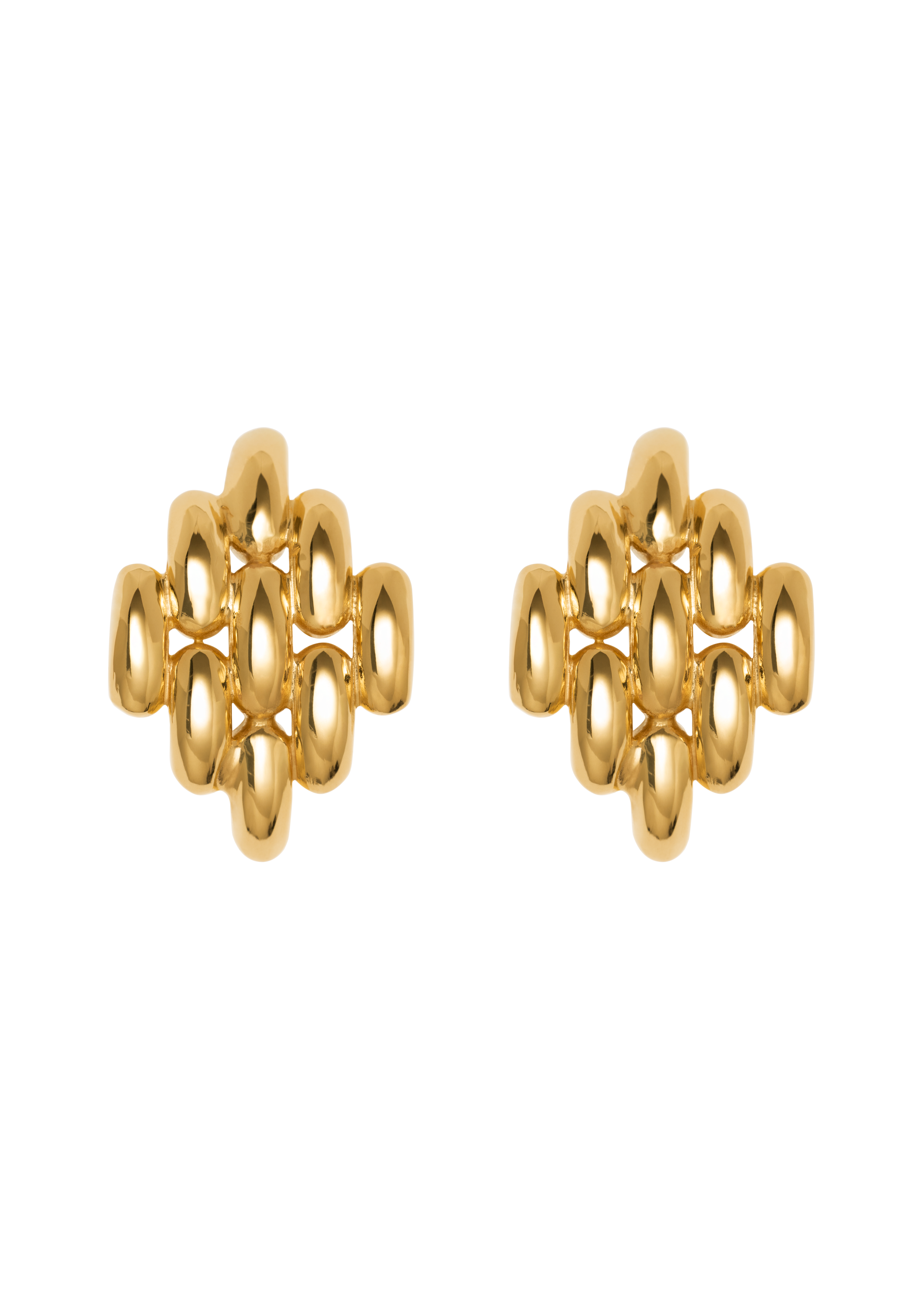 gala earrings in gold 