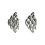 gala earrings in silver