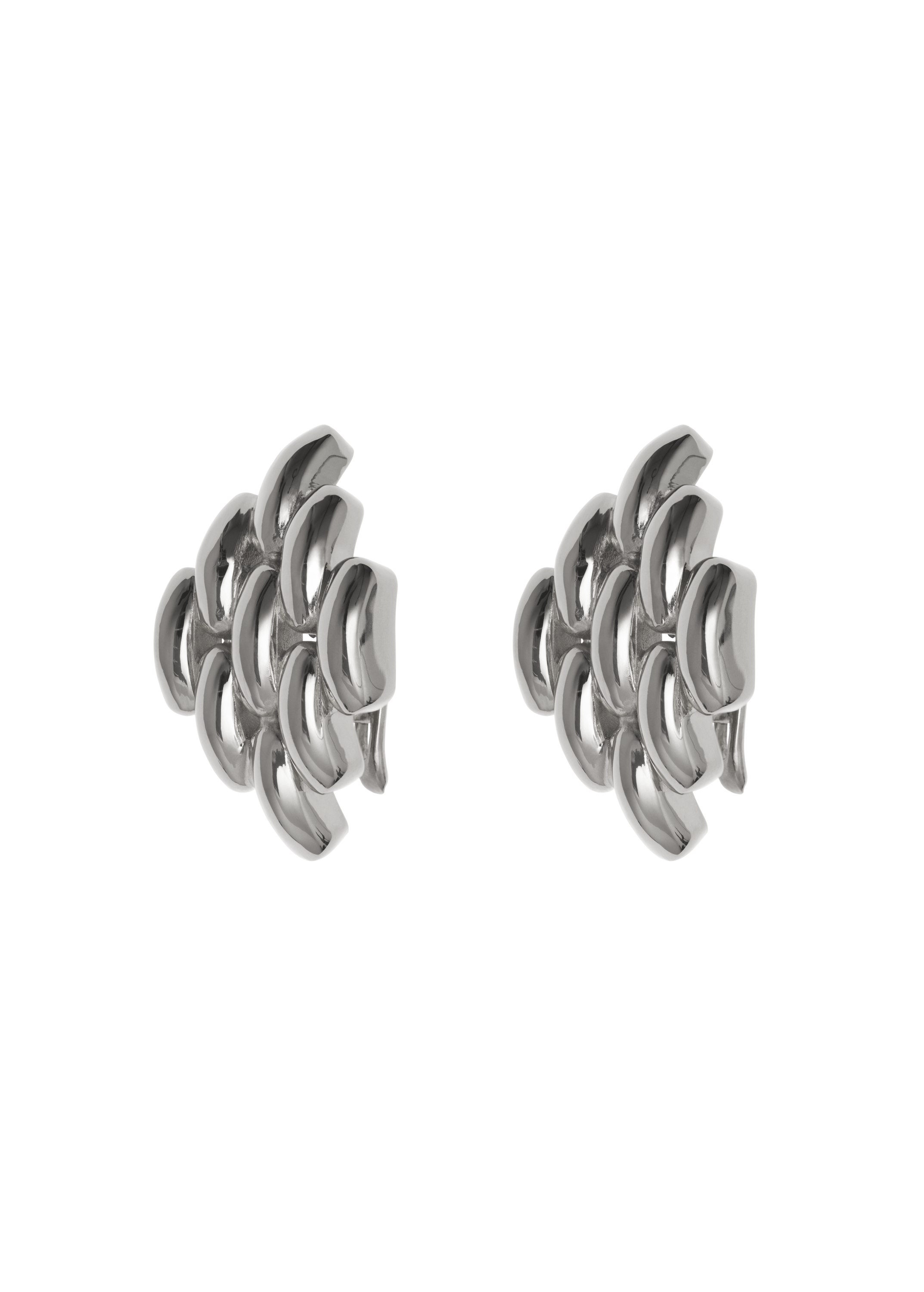 gala earrings in silver