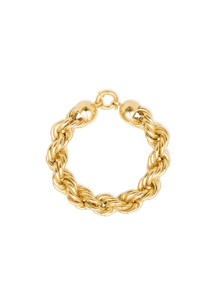 goliath bracelet in gold