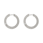 maxi jodie earrings in silver