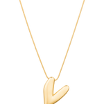 kokoro necklace in gold