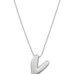 kokoro necklace in silver