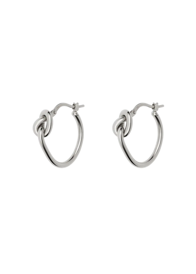 Lucilla Knot Huggies Earrings