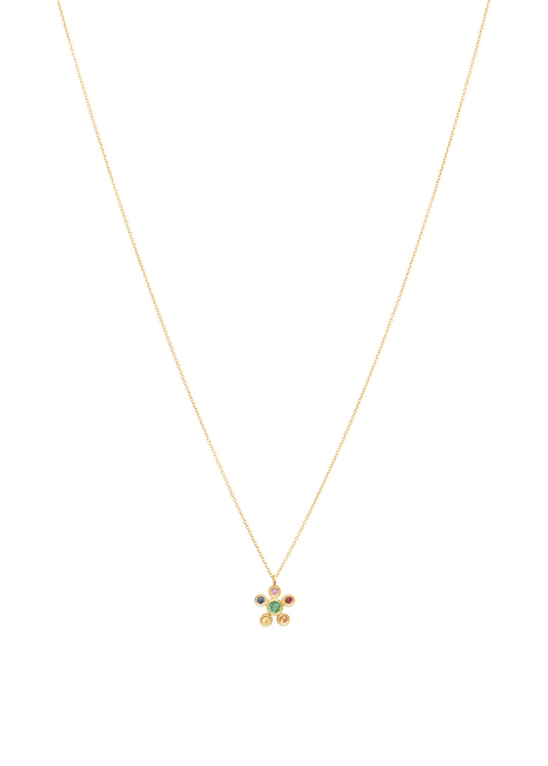 margarida bezel 18k diamond necklace Necklaces