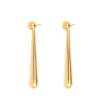 mini sade earrings in gold