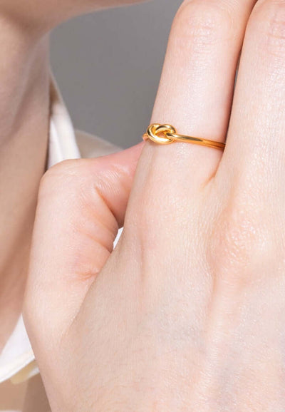 Noeud knot Ring Rings