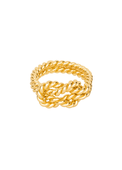 Ondulé Wavy Knot Ring Rings