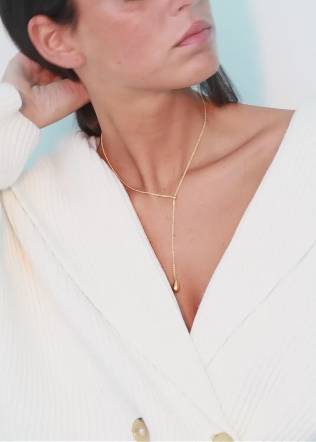 Load video: Constantin Drop Necklace Necklaces