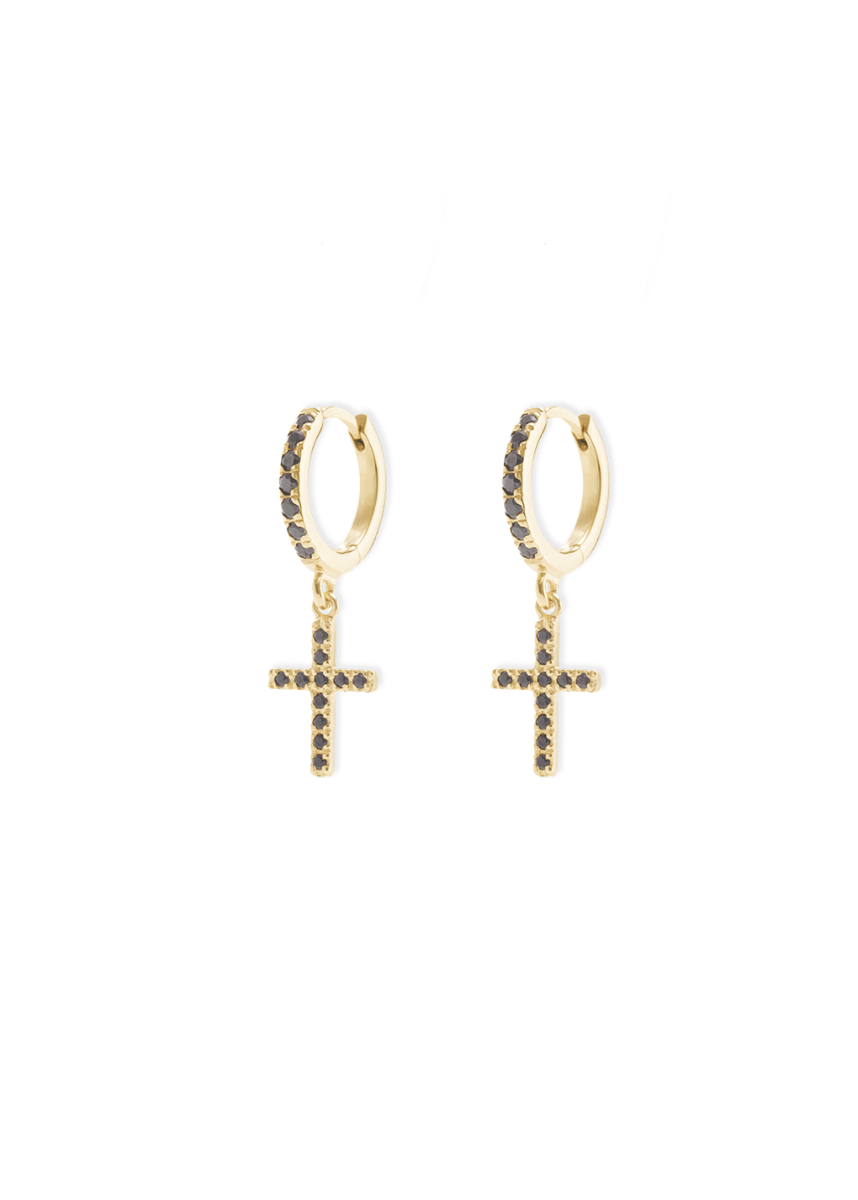 sascha earrings black