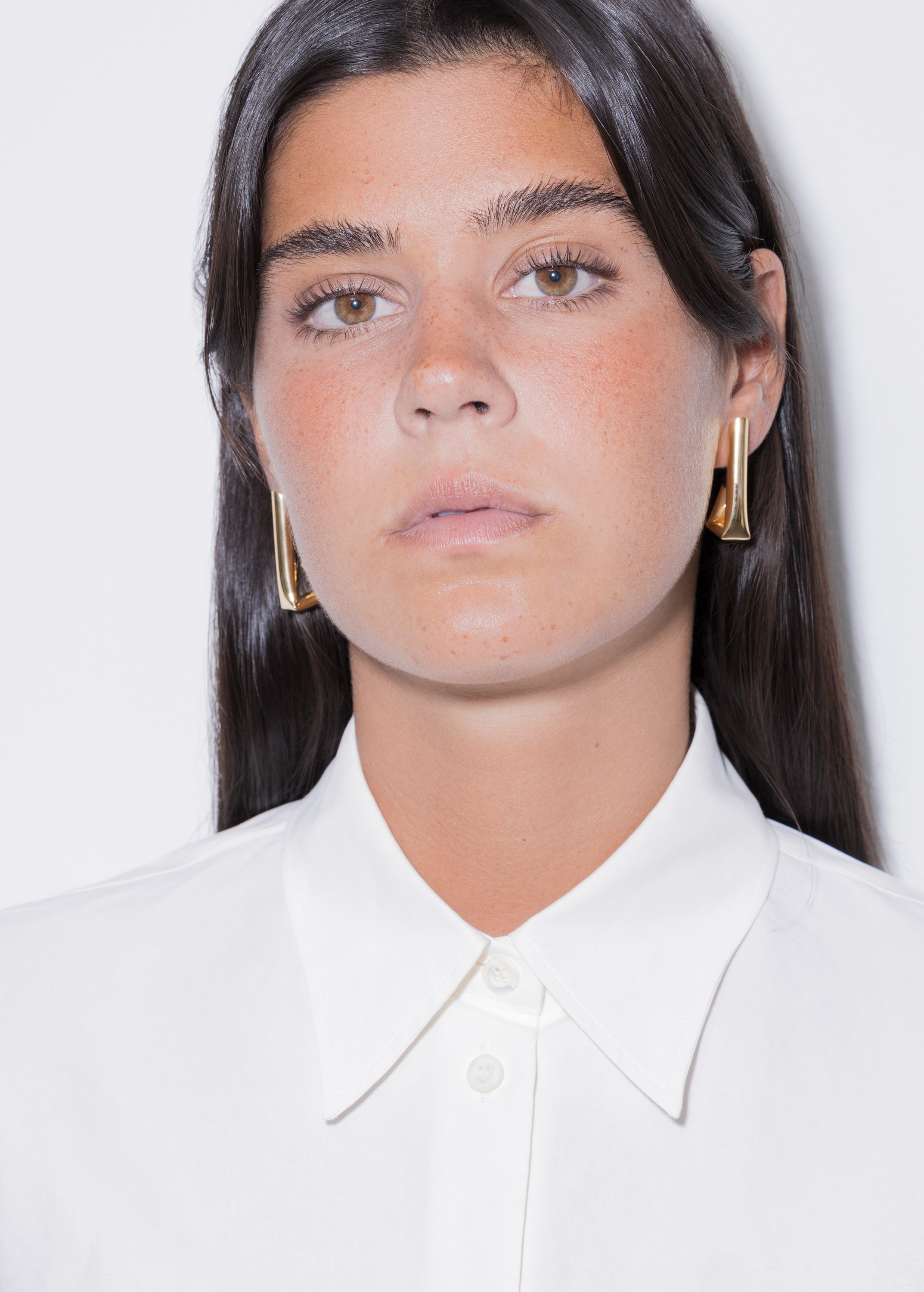 tina earrings gold maximalist